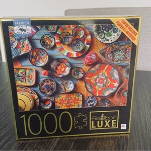 Big Ben Luxe Puebla Pottery- 1000 piece puzzle 🧩
